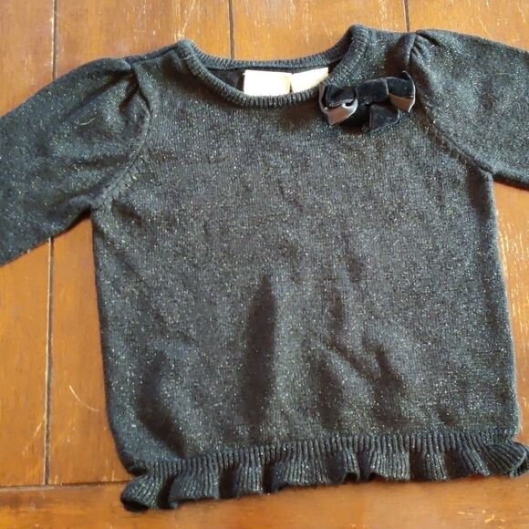 KOALA kids sparkle black sweater 18 months - Picture 2 of 4